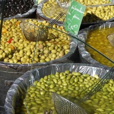 Aprende francés y visita un mercado francés local